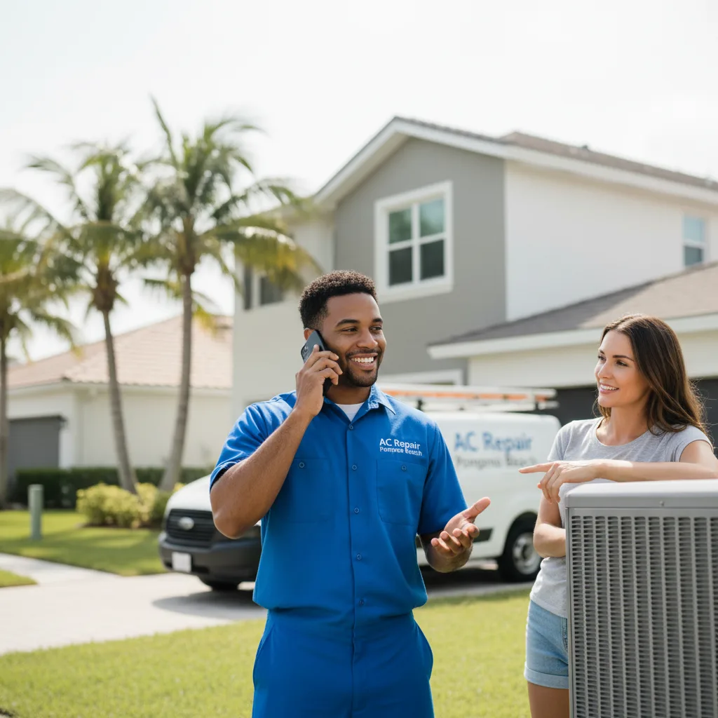 AC Repair Pompano Beach customer support in Baxter Springs